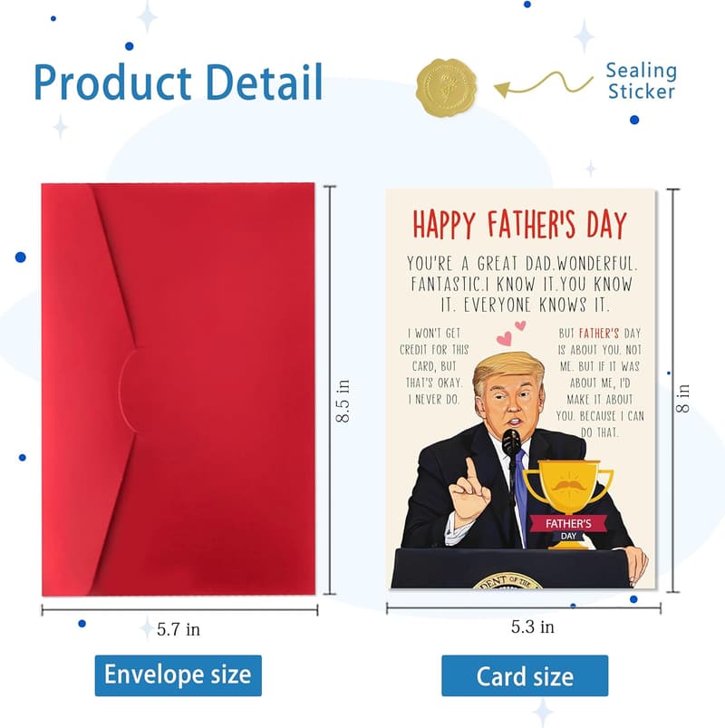 Happy Father's Day Card for Dad - Humorous Design