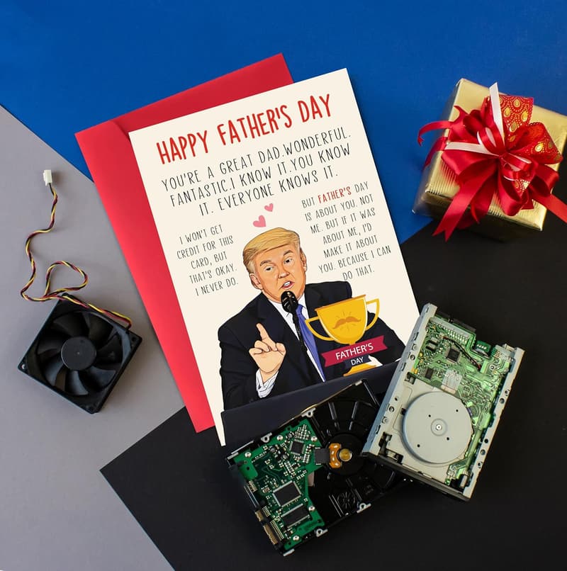 Happy Father's Day Card for Dad - Humorous Design