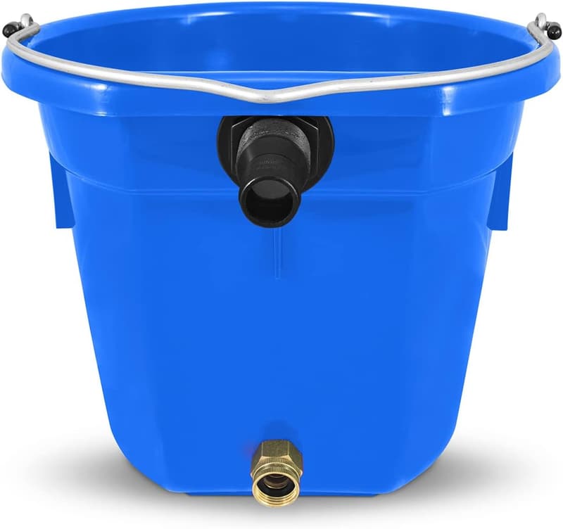 Self-Cleaning Blue Pet Waterer for Dogs