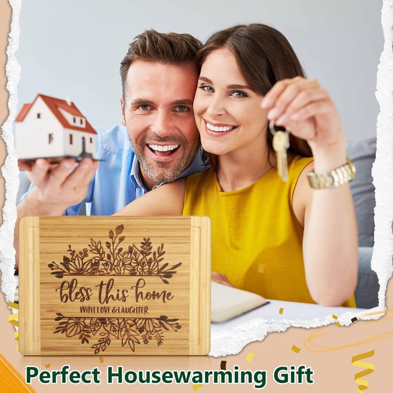 Engraved Cutting Board - Housewarming Gift for New Homeowners