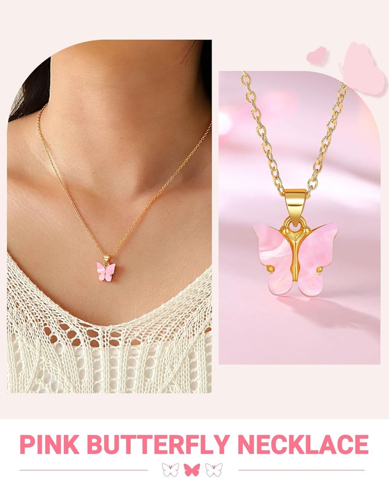 Birthday Butterfly Necklace – You Make the World Beautiful