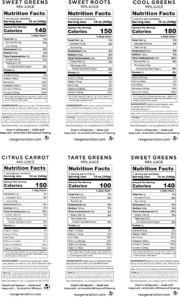 3-Day Skinny Cleanse - Detox Juice for Weight Management
