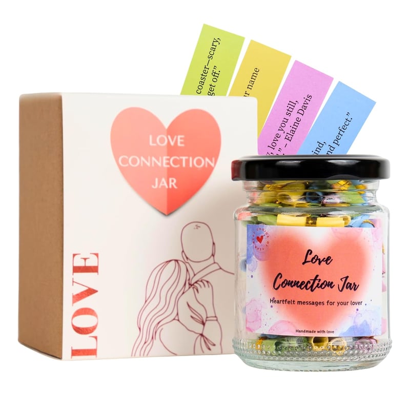 Love Notes Jar - 90 PCS Long Distance Relationship Gift