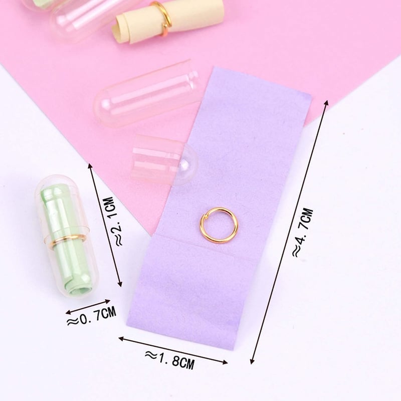 Love Note Pills Gift Set for Couples - 110 Blank Messages