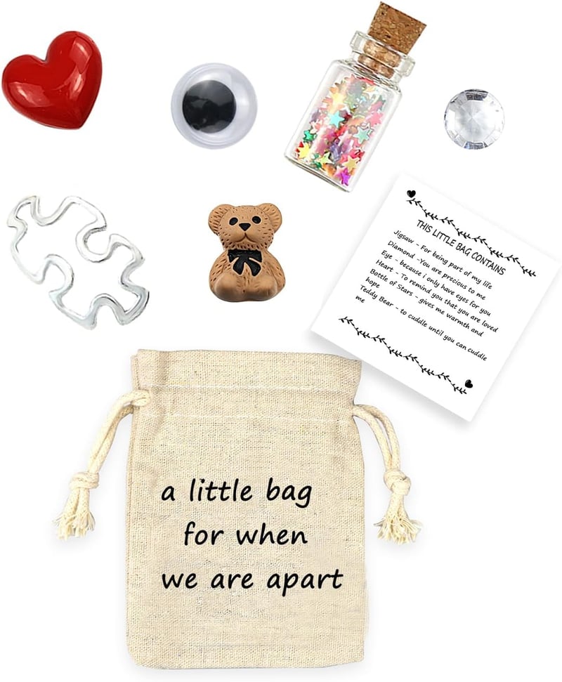 Inspirational Long Distance Relationship Gift Bag for Couples