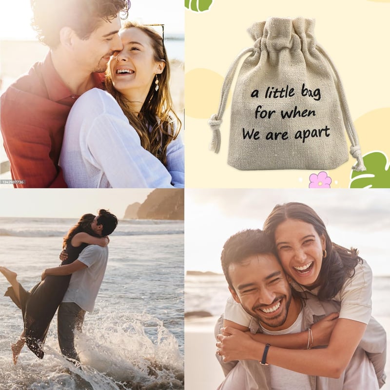 Inspirational Long Distance Relationship Gift Bag for Couples