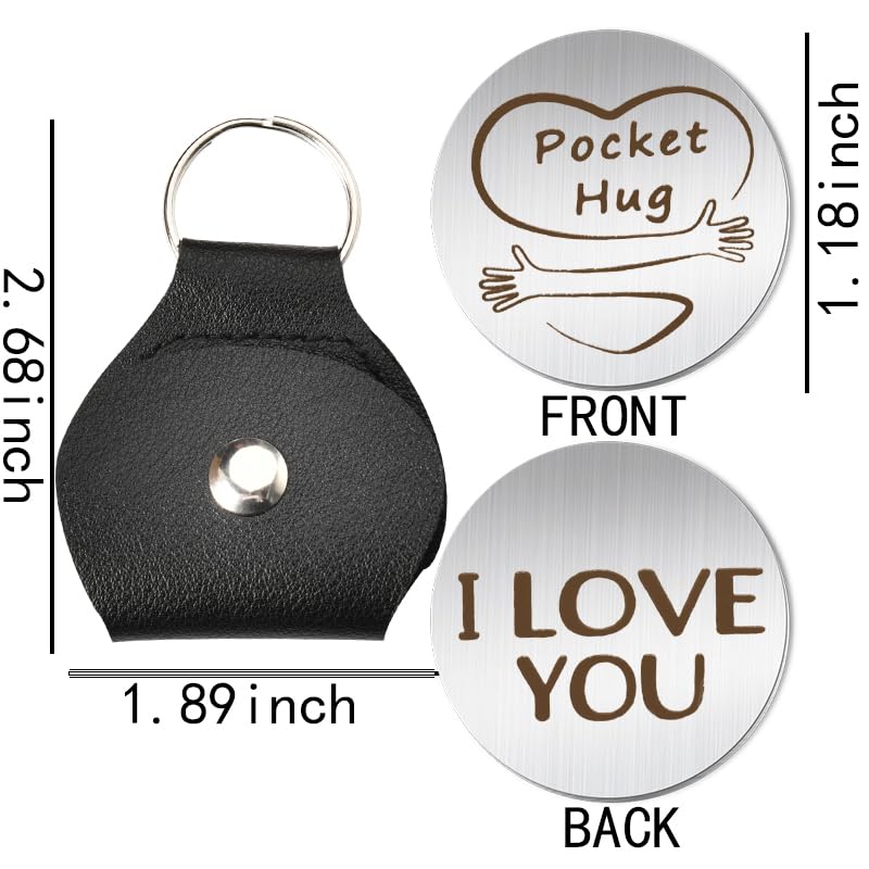 Personalized Pocket Hug Token for Long Distance Couples