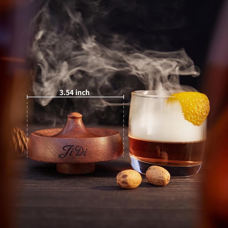 Whiskey Smoker Kit for Bourbon - Ideal Gift for Dad or Boyfriend