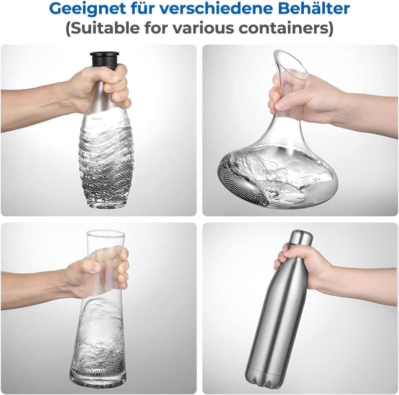 Reusable Stainless Steel Decanter Cleaning Beads - 1000 PCS