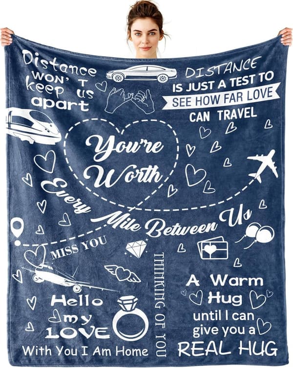 Valentine's Day Blanket for Long Distance Couples - 60