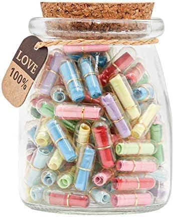Long Distance Gift Set for Boyfriend - 50 Clear Color Capsules