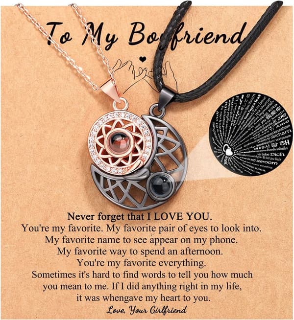 Anniversary Couple Necklace - Perfect Gift for Him or Her