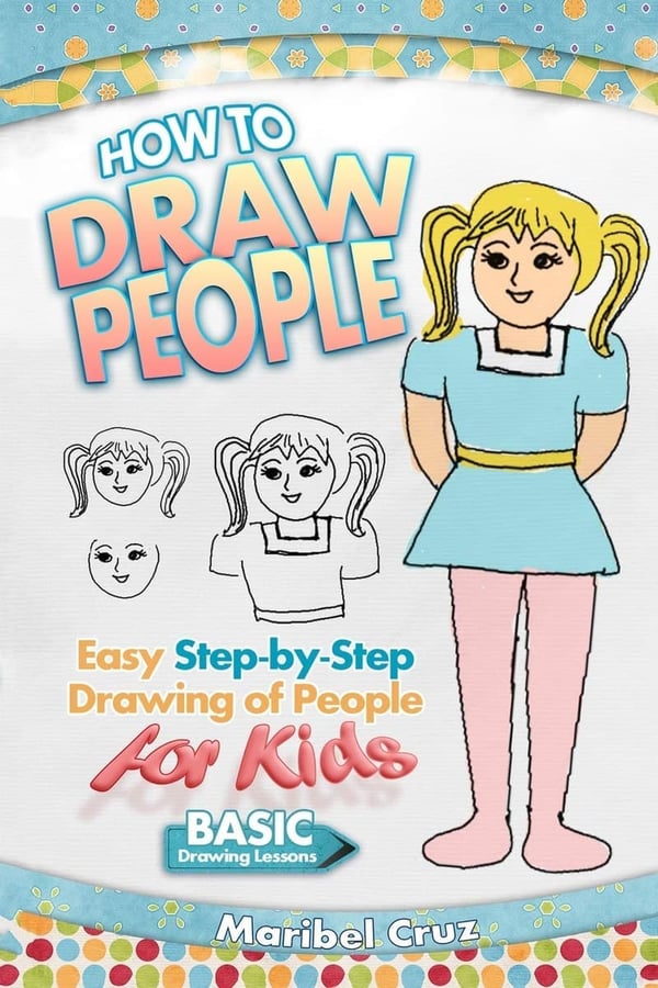 Children's Drawing Guide: Step-by-Step People Sketching