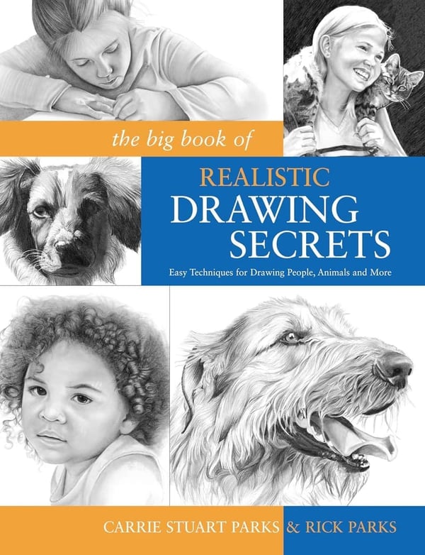 Realistic Drawing Techniques: People, Animals & Nature Guide