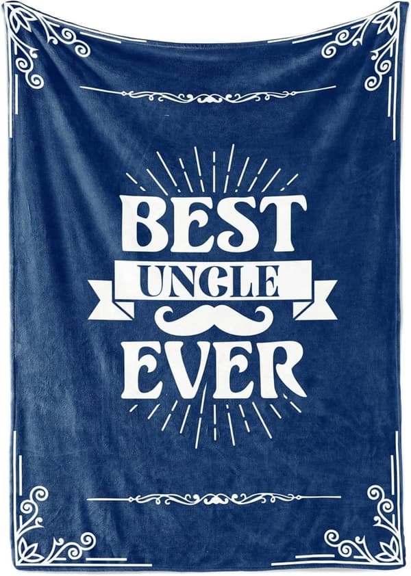 Throw Blanket for Uncle and Aunt - 50x65 inches Christmas Gift