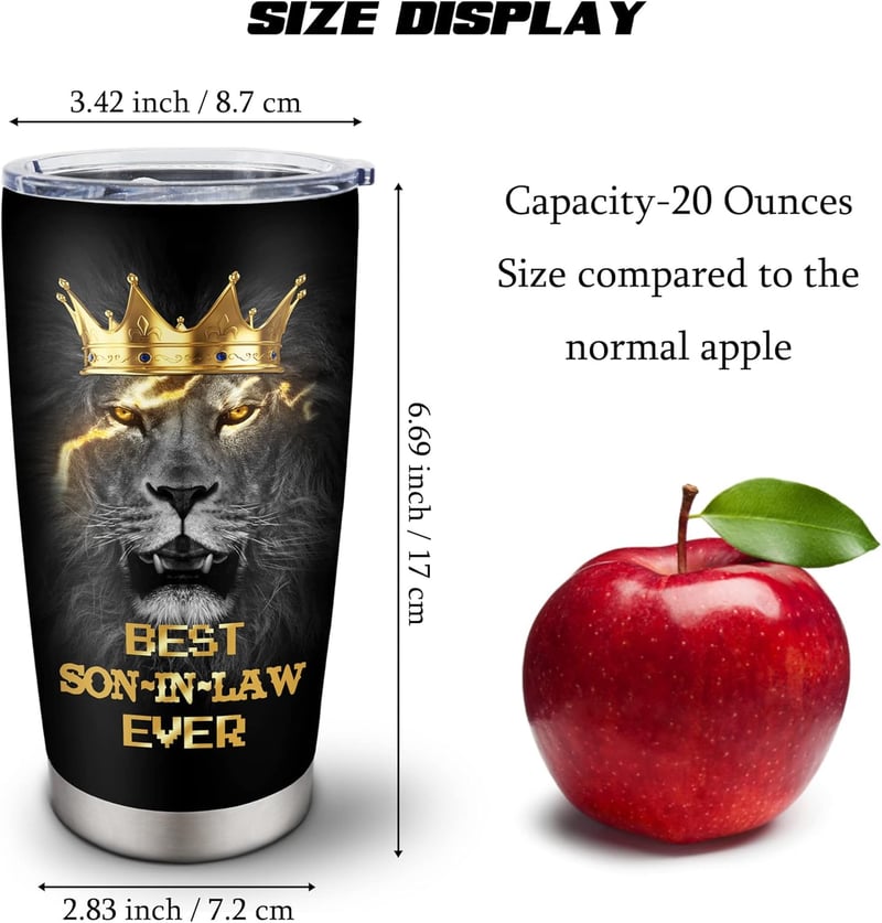 Father's Day 20oz Tumbler Gift for Son-in-Law