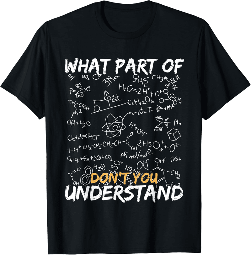 Humorous Black T-Shirt for Science Teachers & Enthusiasts