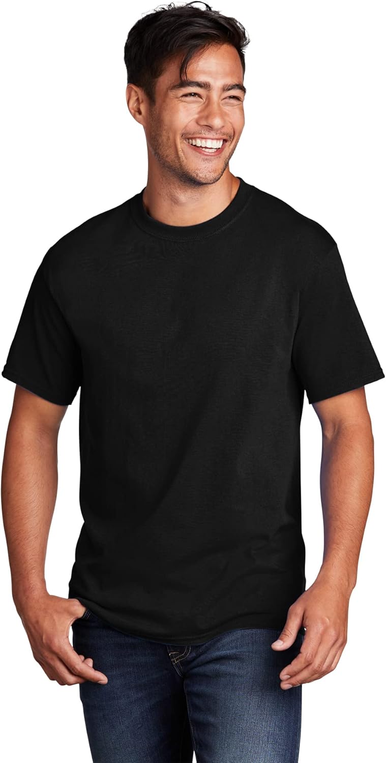 Customizable Dark T-Shirt for Men in Multiple Colors