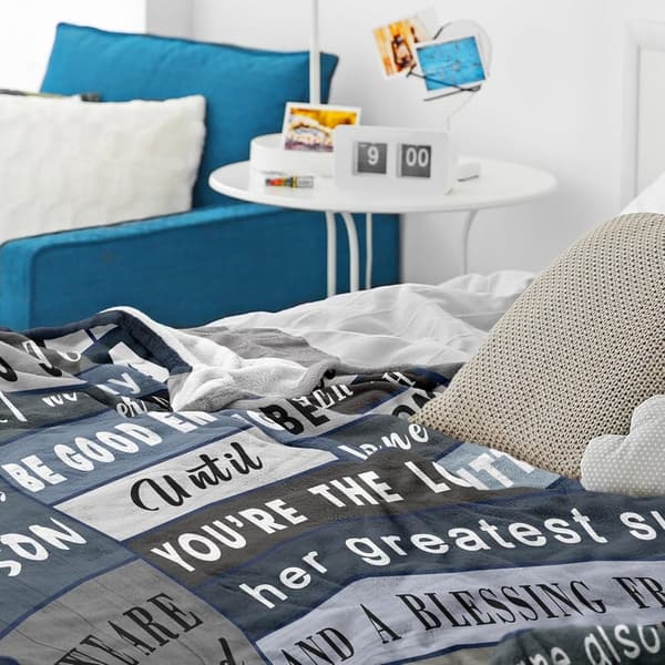 Son-in-Law Gifts: Ultra Soft Plush Blanket for Any Occasion