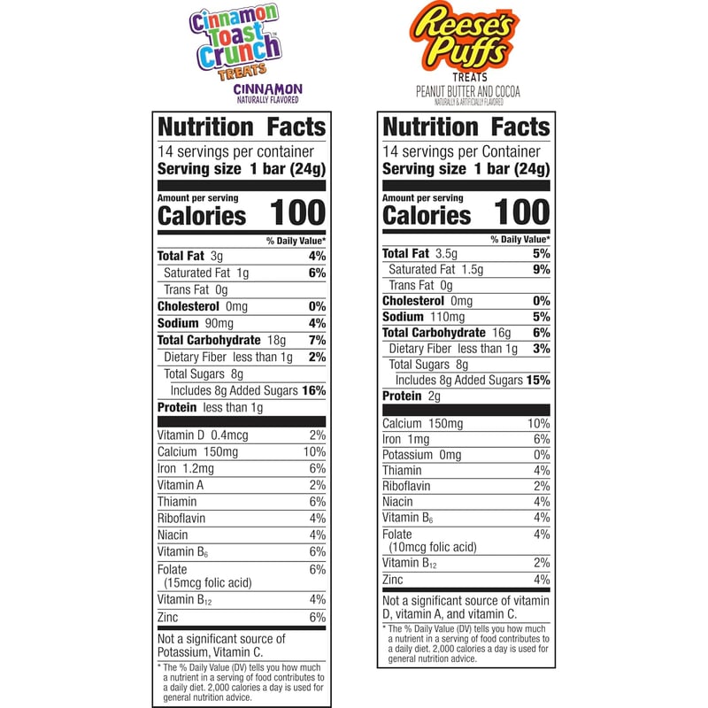 Cinnamon Toast Crunch Cereal Treat Bars Variety Pack, 28 ct