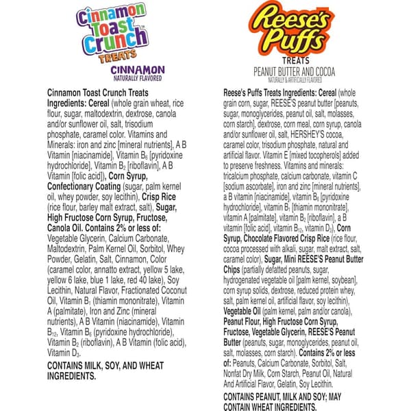 Cinnamon Toast Crunch Cereal Treat Bars Variety Pack, 28 ct