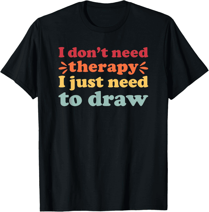 I Love to Draw T-Shirt for Art Lovers
