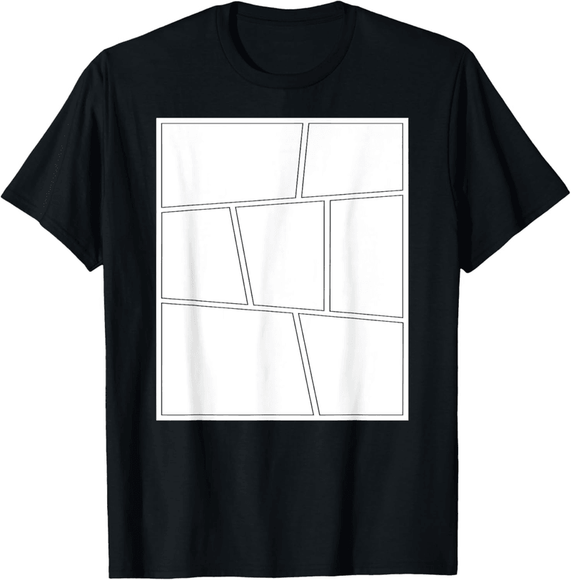 Draw Your Own Comics T-Shirt for Kids and Adults