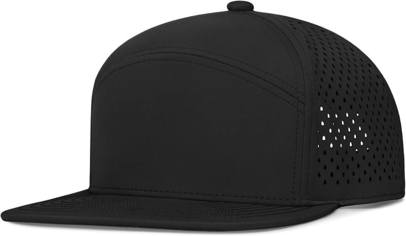 Men's and Women's Performance Flat Bill Snapback Cap