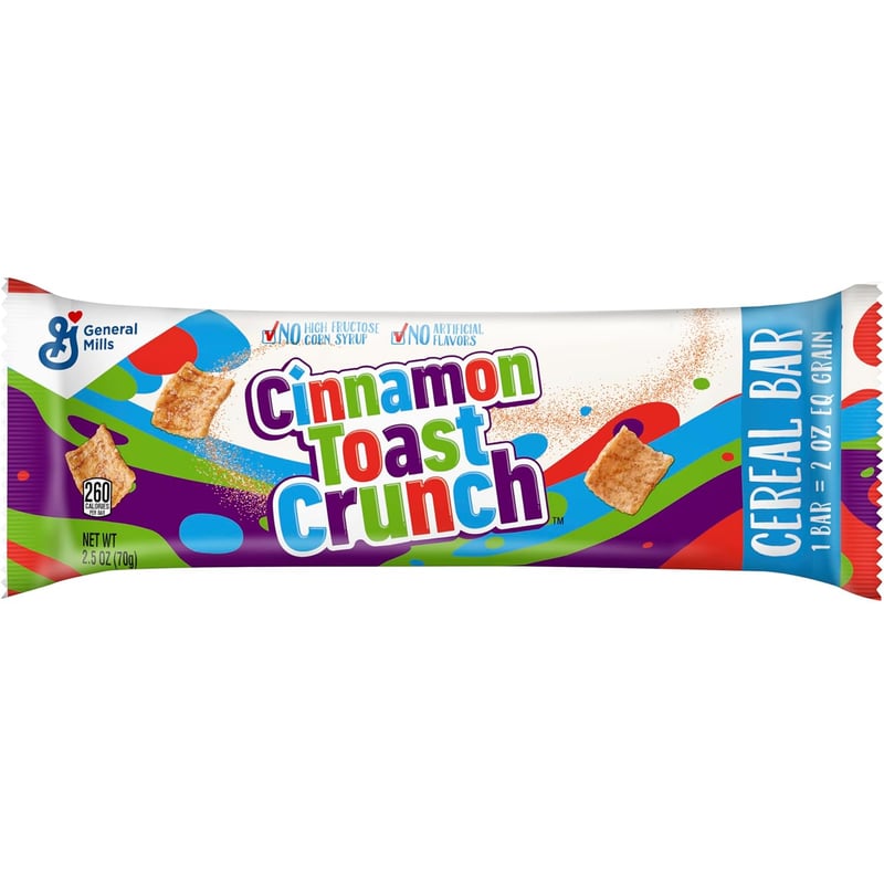 Cinnamon Toast Crunch Cereal Bars - 48 Count Pack
