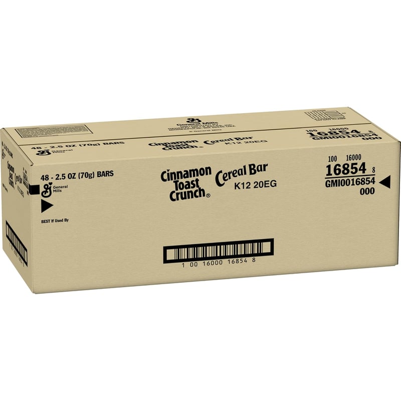 Cinnamon Toast Crunch Cereal Bars - 48 Count Pack