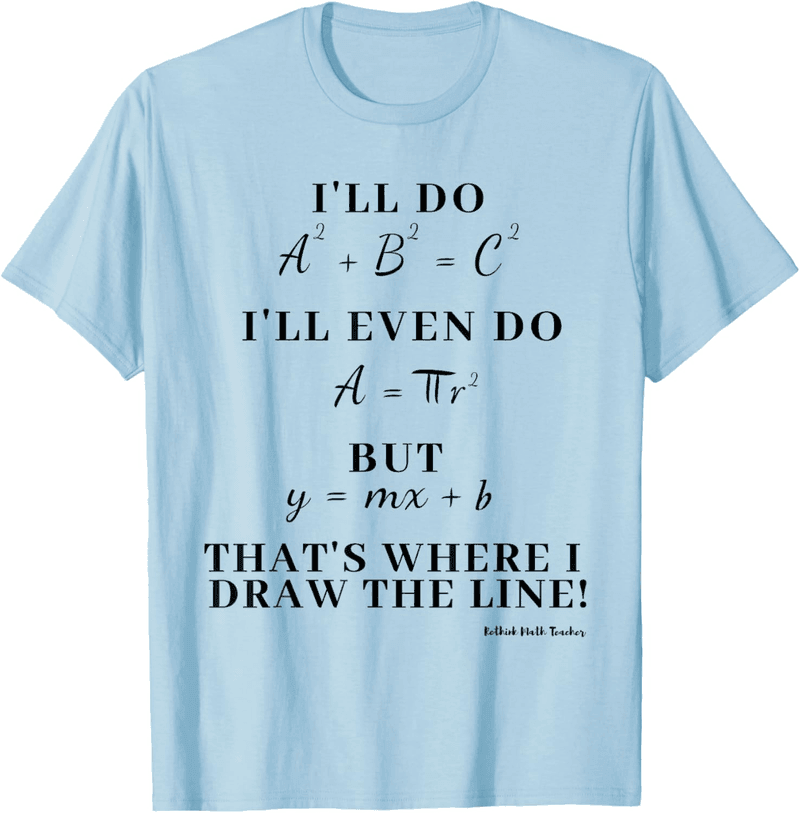 Math Teacher T-Shirt - 