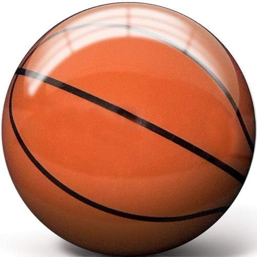 Clear Pyramid Bowling Ball for Basketball Enthusiasts