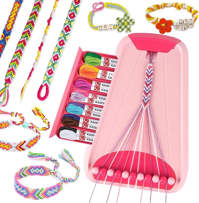 Friendship Bracelet Making Kit for Girls, Ages 8-12