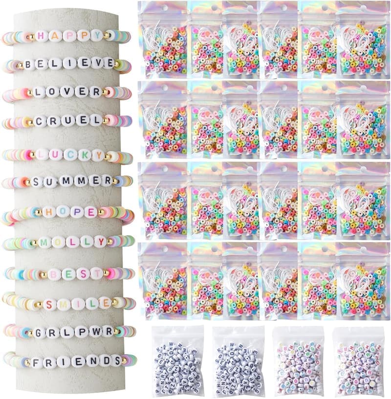 Summer Wedding DIY Clay Bead Friendship Bracelet Kit