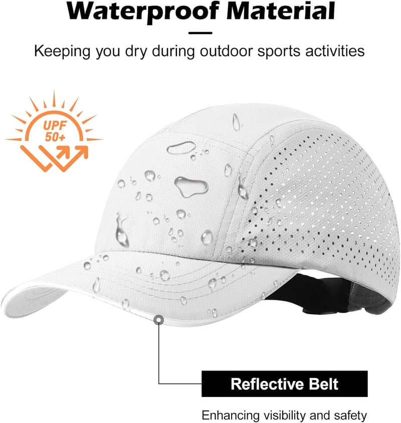 Water-Resistant Adjustable Golf Hat for Men & Women