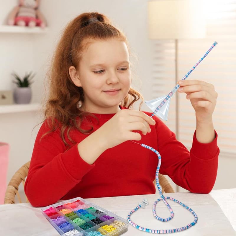 Beading Tools Kit for Jewelry Making with Funnel and Needles