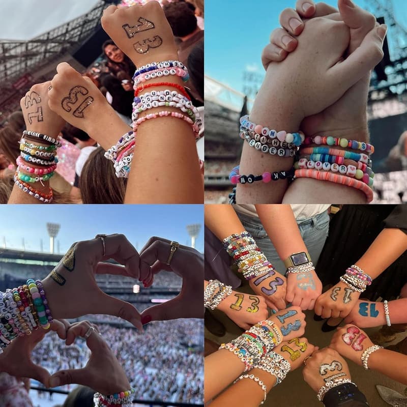 DIY Clay Bead Friendship Bracelet Kit with 5000 Beads