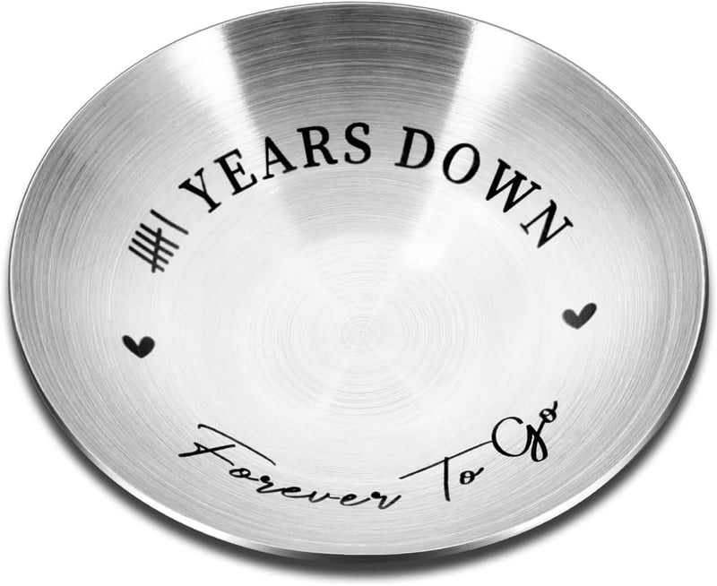 6th Anniversary Iron Ring Holder for Couples