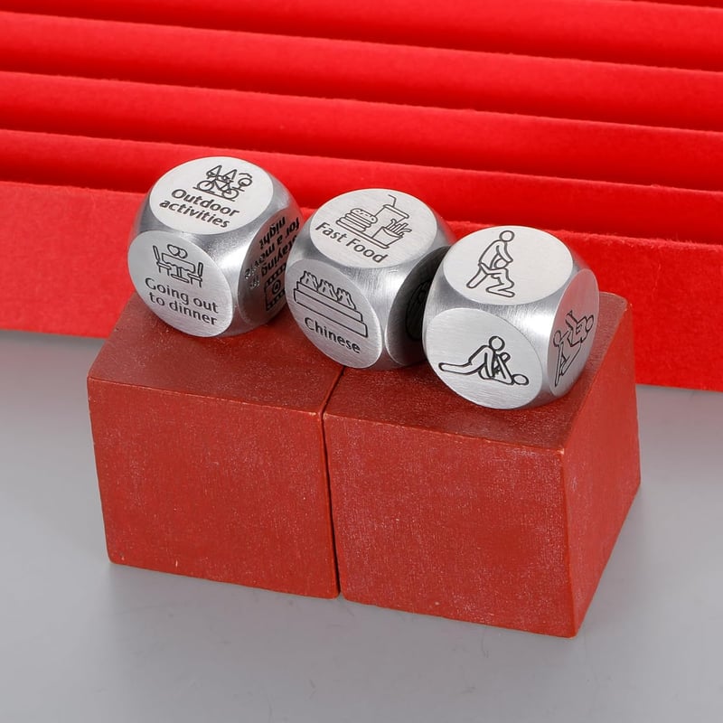Valentine's Day Date Night Dice for Couples - Fun Decision Maker