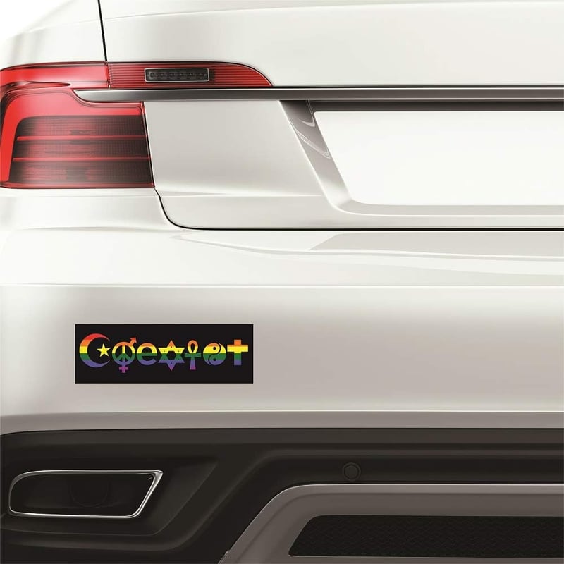 Coexist Bumper Sticker | 12