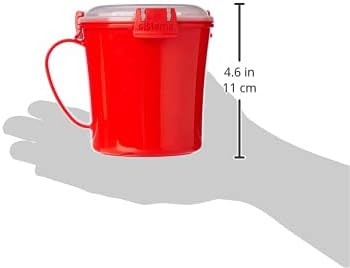 Microwave Soup Mug with Lid & Steam Release Vent