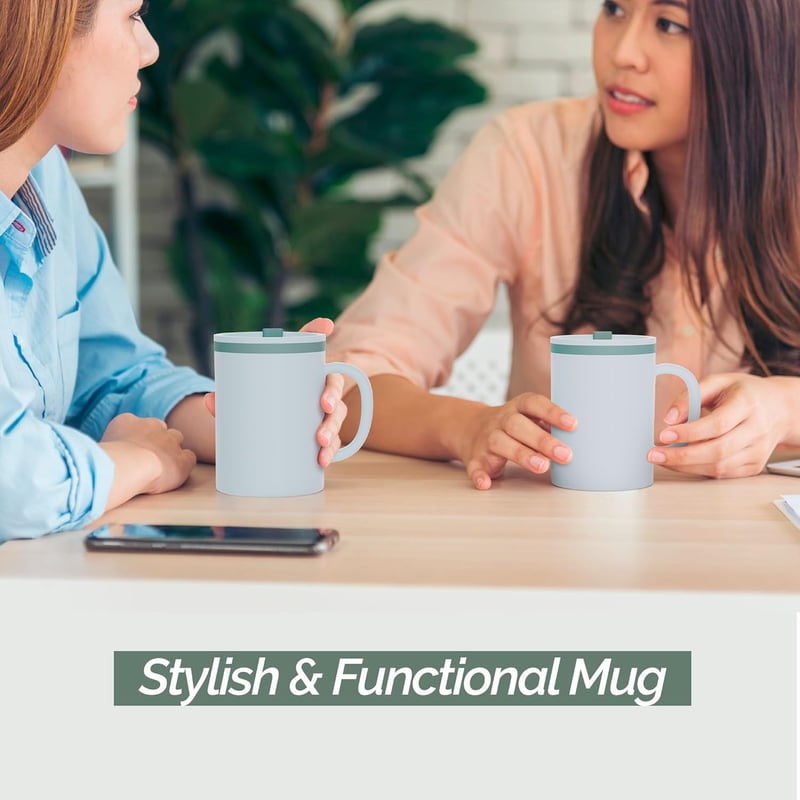 Durable BPA-Free 16 oz Travel Mug with Double-Wall Insulation