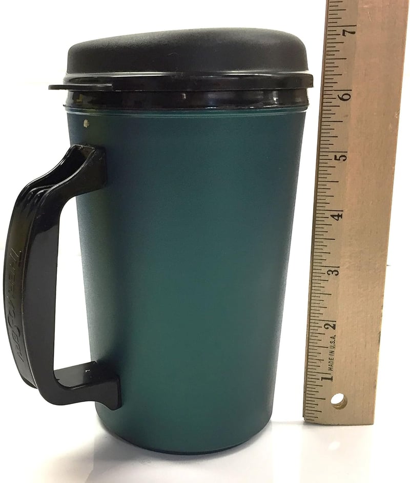 Green Foam Insulated Coffee Mug - 20 Oz