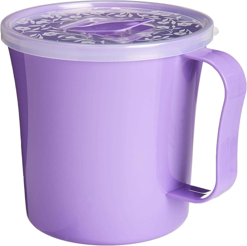 Microwaveable Soup Mug Set - 20 oz with Vented Lid (6 Pack)
