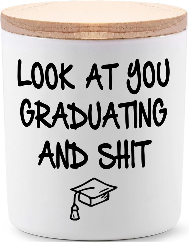 2025 Graduation Gift: Lavender Scented Soy Candle for All