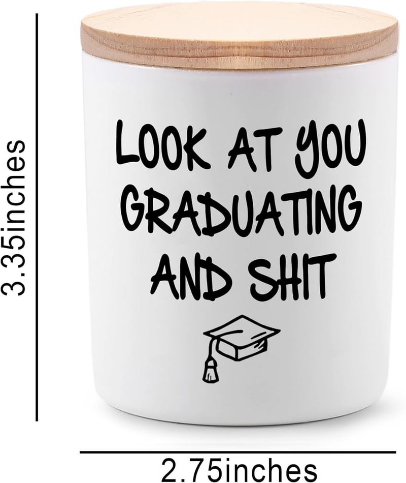 2025 Graduation Gift: Lavender Scented Soy Candle for All