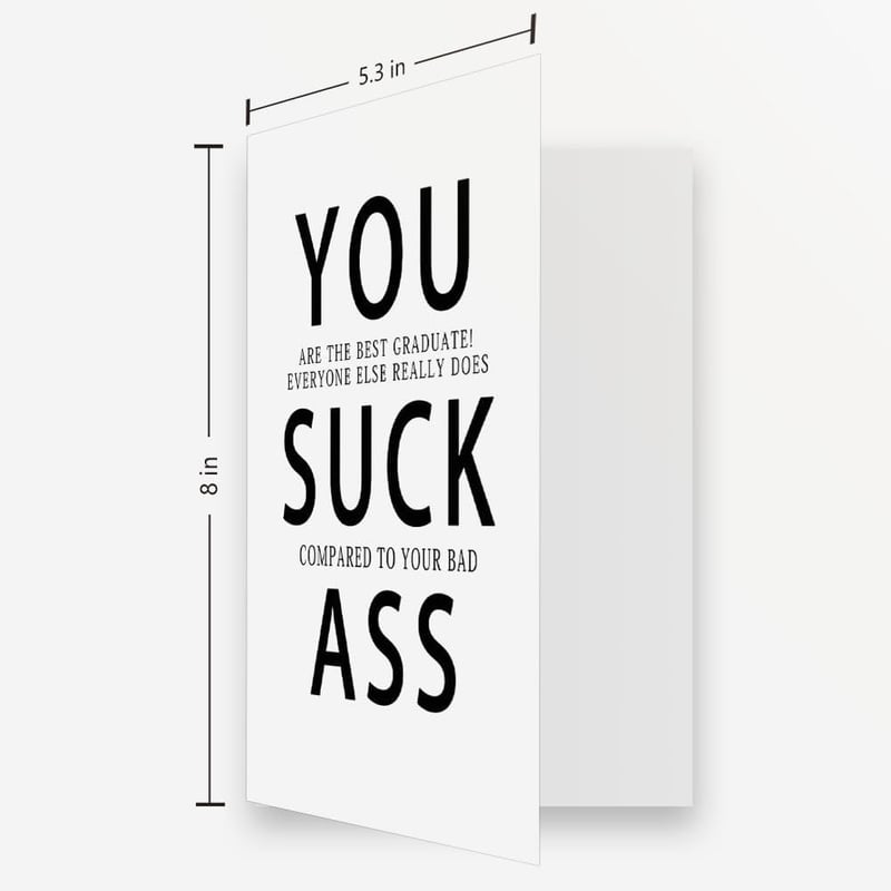 2024 Graduation Card for Him - Fun & Celebratory Design