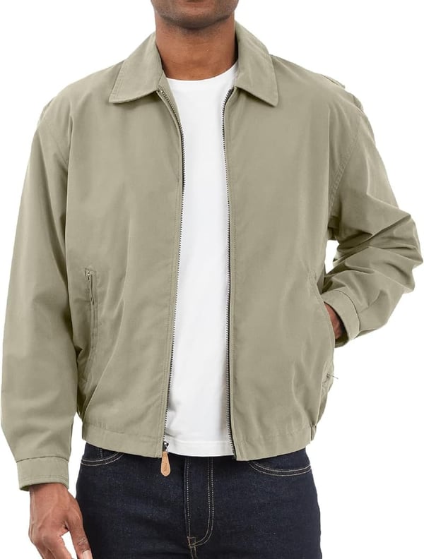 Men's Auburn Golf Jacket by LONDON FOG - Zip-Front, Sizes Available