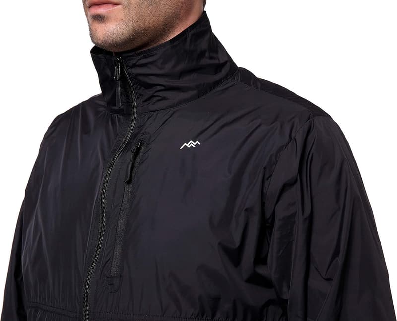 Lightweight Windproof Packable Jacket for Men