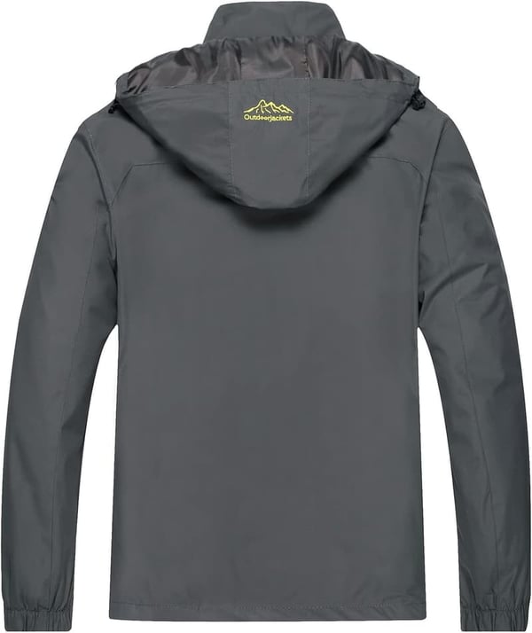 Lightweight Waterproof Windbreaker Jacket for Men
